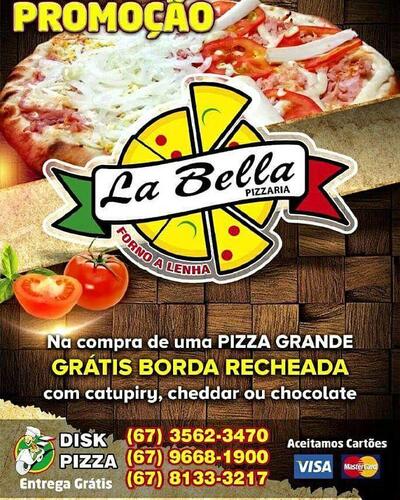 Leia as informações sobre o Labella Pizzas