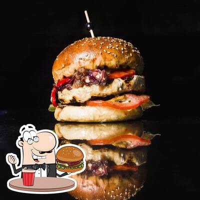 Concediti un bell'hamburger al ristorante ROOF68 by boiler