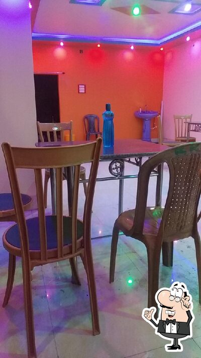The interior of Renuka Hotel & Restaurant