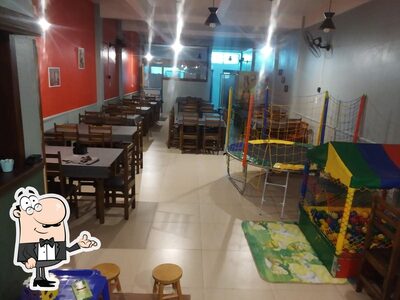 O interior do Pizzaria supremo