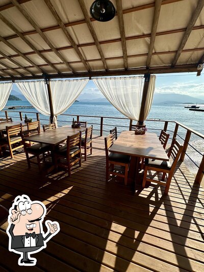 O interior do Amaré Restaurante