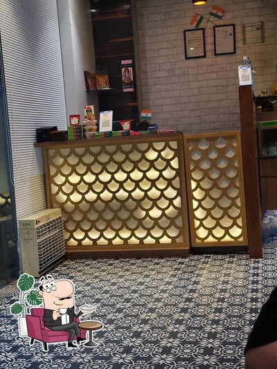 The interior of Sankalp Restaurant