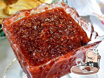 Há uma escolha de pratos para os amantes da carne