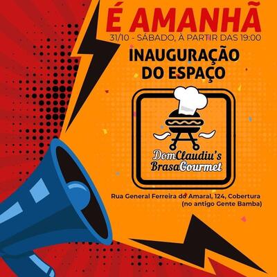 Aqui está a publicidade do Dom Claudius MP