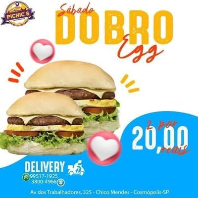 Leia as informações sobre o Picnic's Hamburgueria