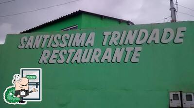 O exterior do Santissima Trindade Restaurante