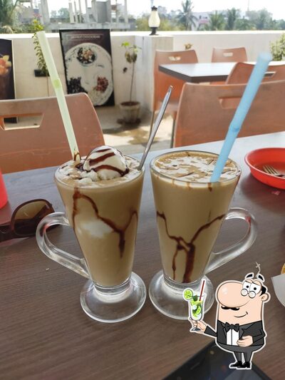 Cafe Chocolicious offers a number of beverages