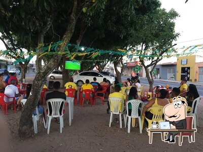 O interior do Ponto da Feijoada