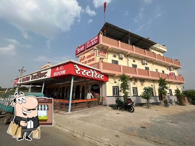 You can get some fresh air outside Handi Restaurant