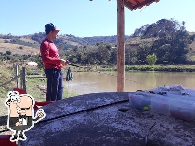 O exterior do Pesqueiro Agua da Mina