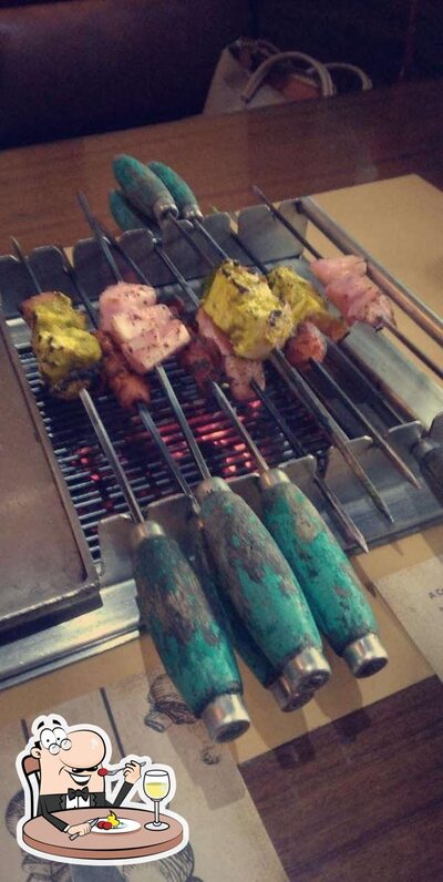Food at Barbeque Ville