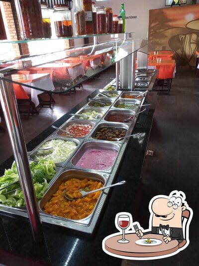 Platos en Restaurante Recanto do Sul