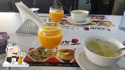 Vous pouvez commander un verre de la carte
