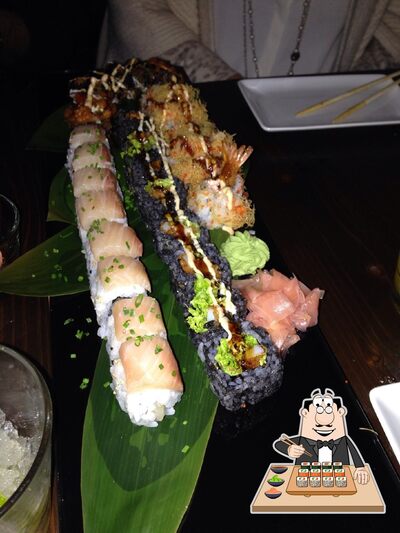 Il sushi è un pasto famoso tipico del Giappone