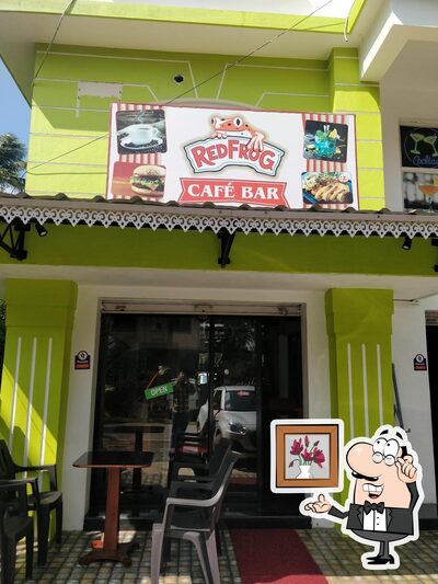 Check out how Red Frog Cafe looks inside