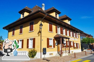 Puoi goderti l'aria fresca dal dehors di Auberge Communale