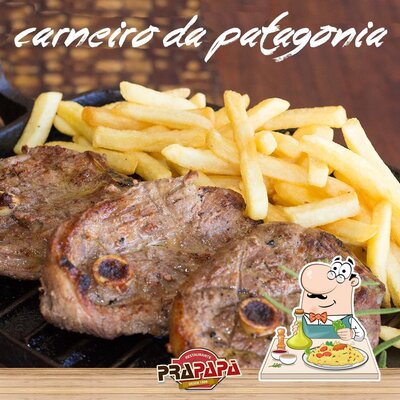 Comida em Restaurante Prapapá Grills