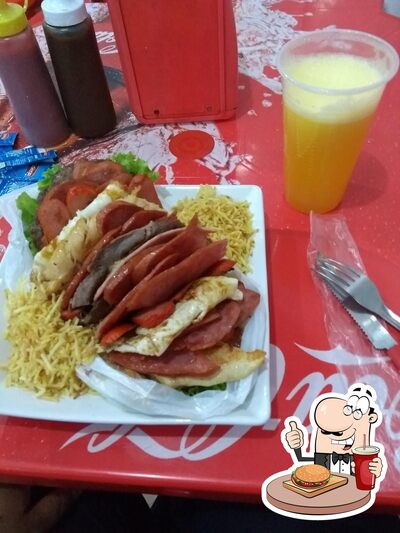 Os hambúrgueres do Rei do Macarrão - Taguatinga irão saciar uma variedade de gostos