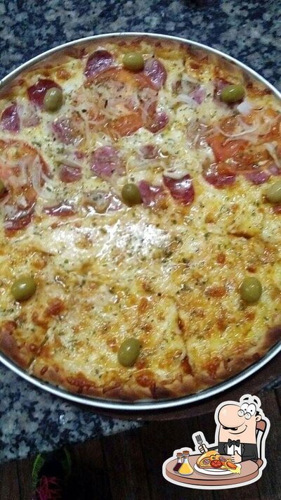 Escolha diferentes tipos de pizza