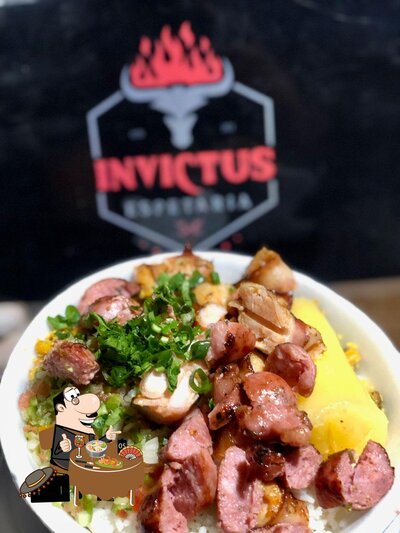 Comida em Invictus Espetaria