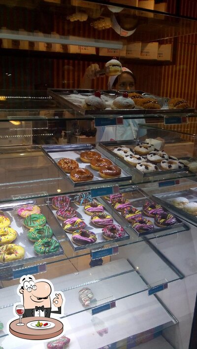 Platos en Dream Donuts