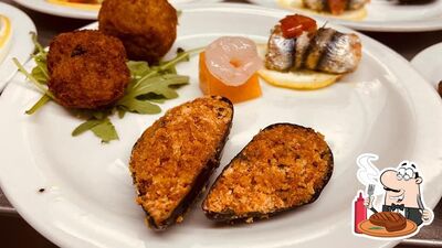 Prenditi piatti di carne dal menu