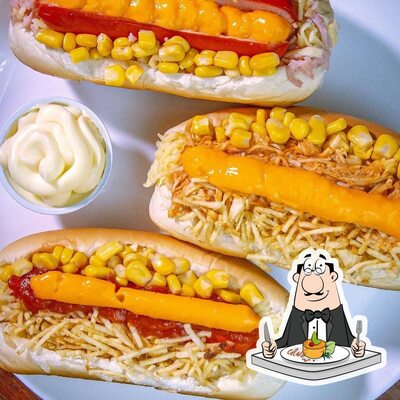 Comida em Dog do Geléia