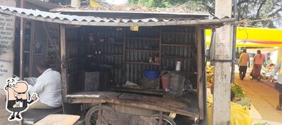Check out the exterior of SANAM Samosa Stall