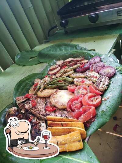 Comida em Bar do Bru