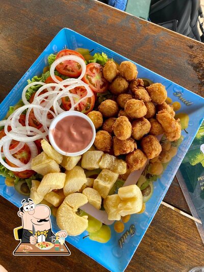 Platos en Pousada Morada Da Lua