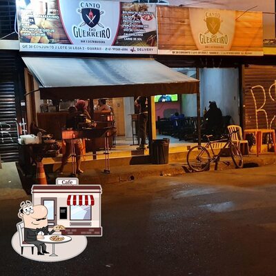 Veja a parte externa do Canto do Guerreiro GastroBar e Distribuidora