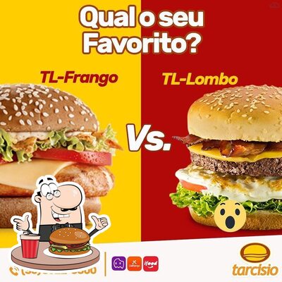 Tarcísio Lanches oferece uma seleção de opções para os amantes dos hambúrgueres