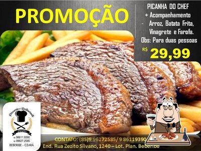 Restaurante e Pizzaria Chef Eder provê pratos de carne