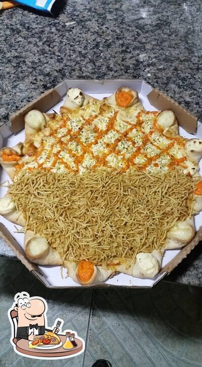 No Super Bros Pizzaria, você pode desfrutar de pizza