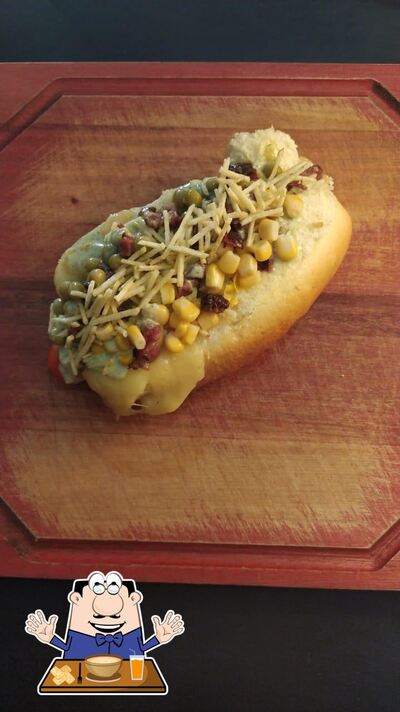 Comida em Doggula's Hot Dog