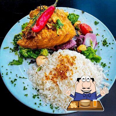 Comida em Black toro Grill - Uptown