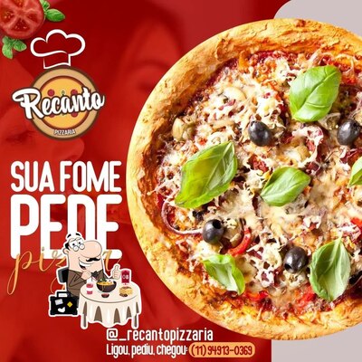 Comida em Recanto Pizzaria