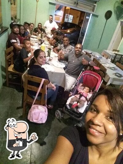 O interior do Gordinho Pizzaria