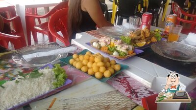 Platos en Padrinho's Bar