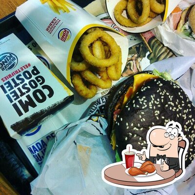 Platos en Burger King