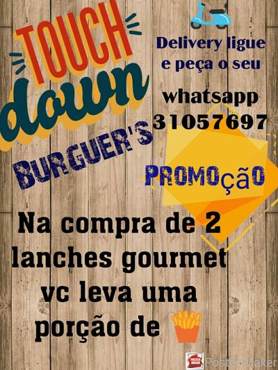 Olhe as informações sobre o Touchdown Burguer's