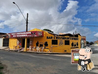 Descubra a área externa do BAR E RESTAURANTE DO VAQUEIRO