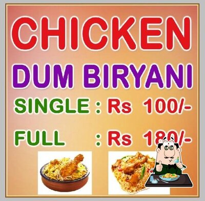 Meals at SRI RAMA RESTAURANT AND BAR