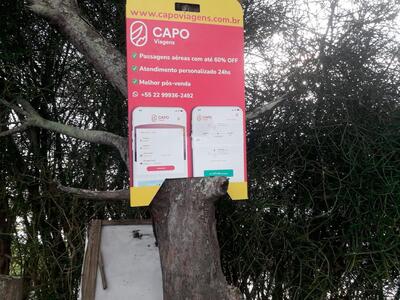 A publicidade mostra informações sobre o Kombi do Faustão