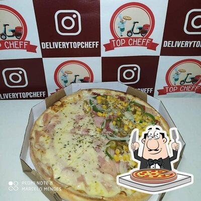 Consiga pizza no Delivery Top Cheff