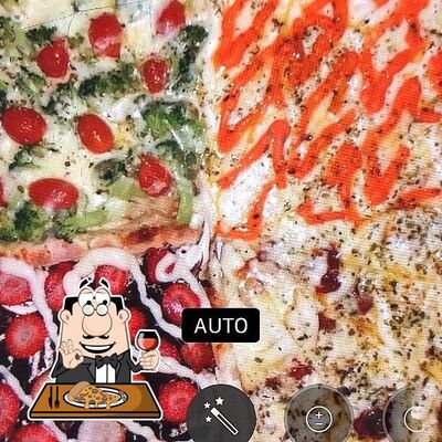 Peça diferentes tipos de pizza