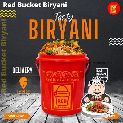 Meals at Red Bucket Biryani Armoor