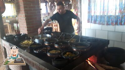 Comida em Lanchonete Café Da Roça