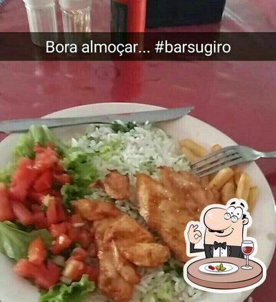 Platos en Sugiro Bar