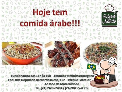 Platos en Sabores do Nando Paty do Alferes RJ